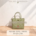 Handwoven Bayong Tote with buckle (10pcs minimum order)